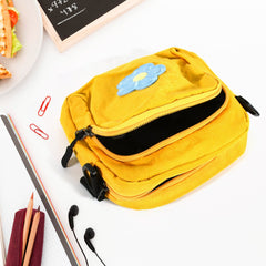 17813 Shoulder Bag, Solid Color Sweet Shoulder Crossbody Bag, Student Trendy Cute Small Square Bag (1 Pc)