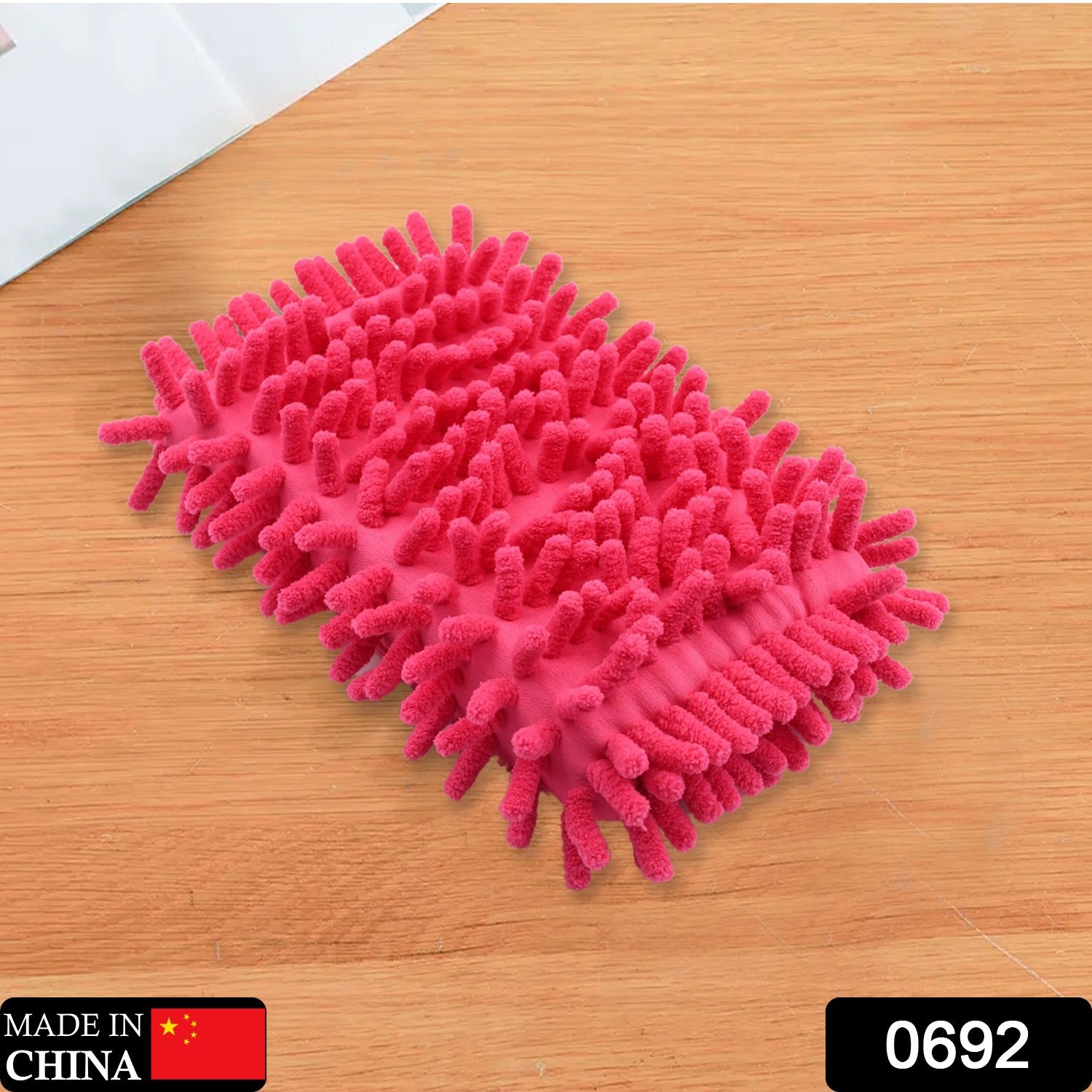 0692 Multipurpose Microfiber Duster Whiteboard Eraser  Washable Dry Eraser Board Eraser Cleaning Sponge for Chalk, Classroom Teacher Supplies, Home and Office, Car Washing Scratch-Free Microfiber Brushes