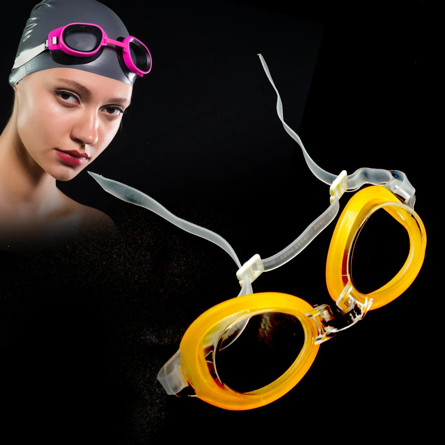 0270 Cute Design Adjustable Swimming Goggles Summer Season Pool Party Swim Sunglasses For Kids Boys, Clear Vision Anti-Fog Waterproof (1 Pc )