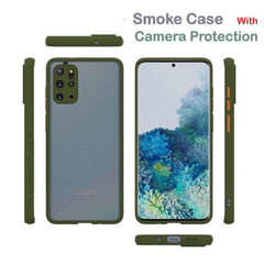 24701 Iphone's Camera Lens Protector, Shockproof Full Body Cover | Enhanced Corner | Translucent Matte Hard Back Slim Protective Phone Case | Smoke Camera Protection Case| Man & Woman Case