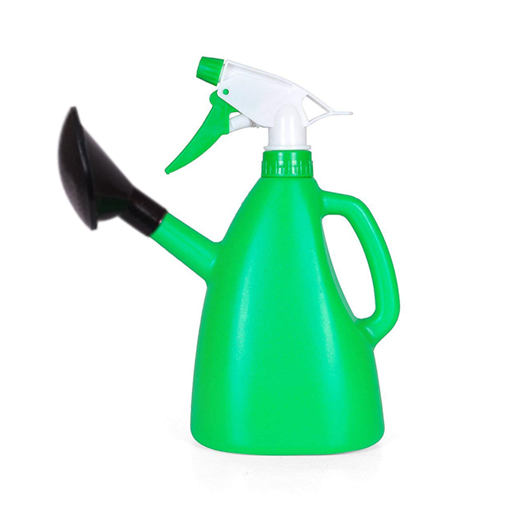 1077 2 in 1 Watering Can with Hand Triggered Sprayer for Plants DeoDap
