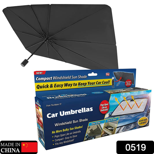 0519 Windshield Umbrella Sun Shade Cover Visor Sunshades Reviews Automotive Front Sunshade Fits Foldable Windshield Brella Various Heat Insulation Shield for Car DeoDap