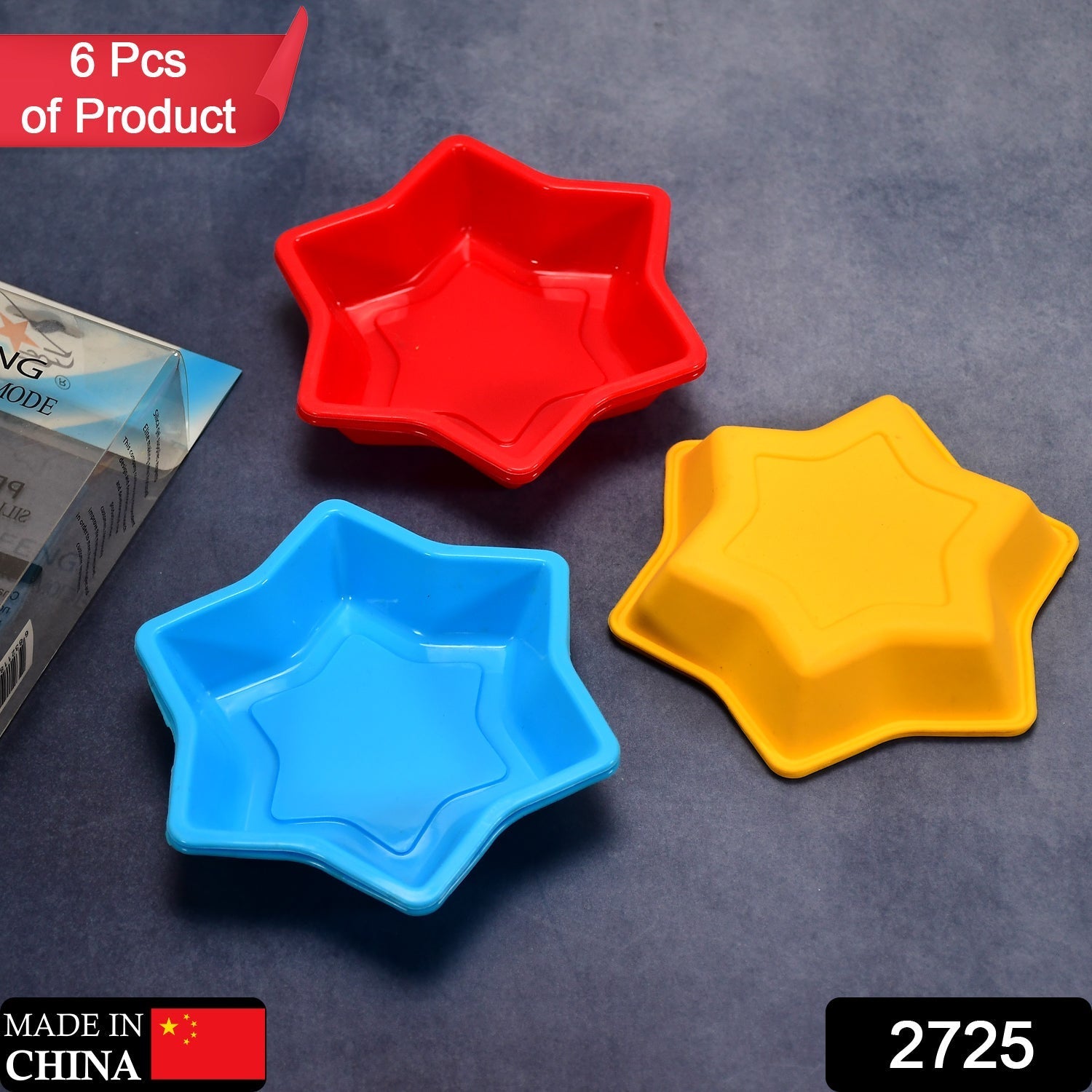 2725 Silicone Resin Mold Star Shape Full Flexible Mould DeoDap