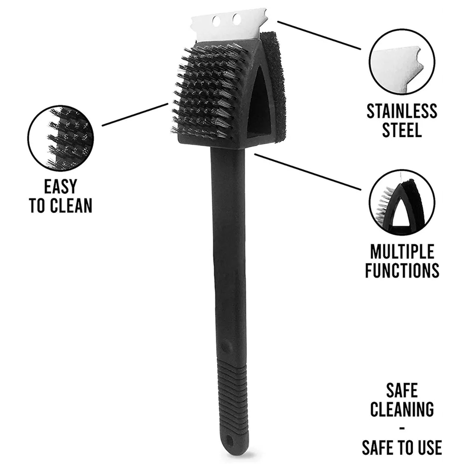 6659 Silicone Toilet Brush with Slim Holder Flex Toilet Brush Anti-drip Set Toilet Bowl Cleaner Brush, DeoDap