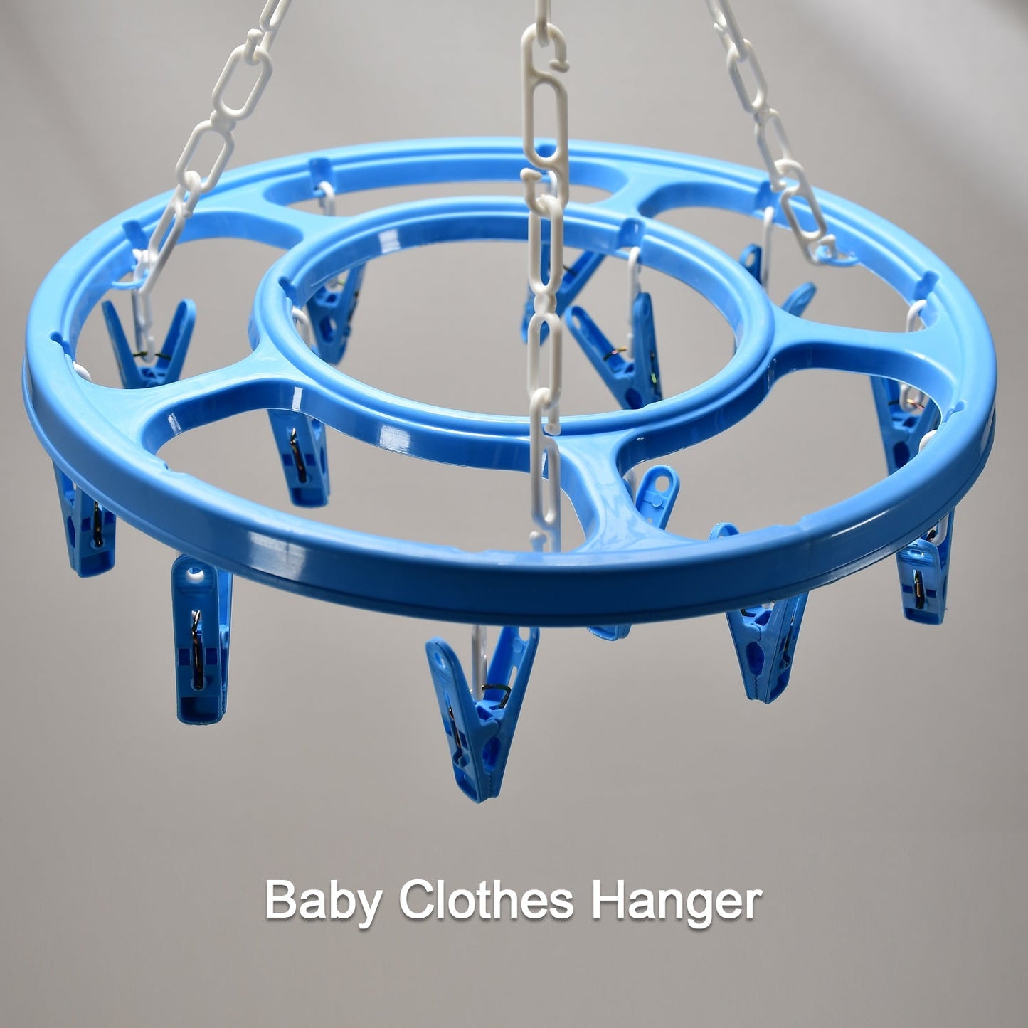 7284 Plastic Round Cloth Drying Hanging Hanger DoeDap