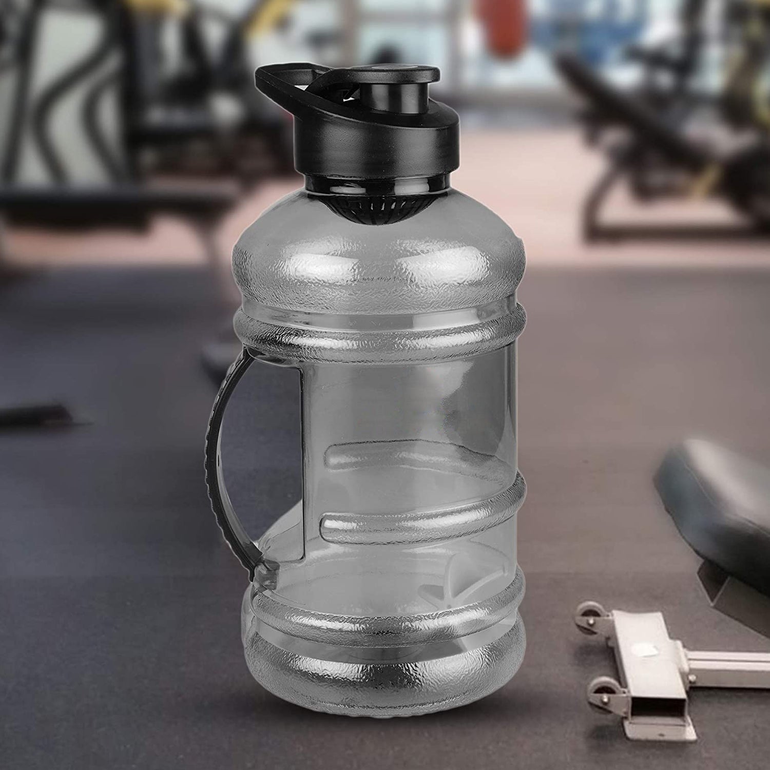 4828 Sports Gym 1.5 Liters Gallon Water Bottle with Mixer and Strainer DeoDap