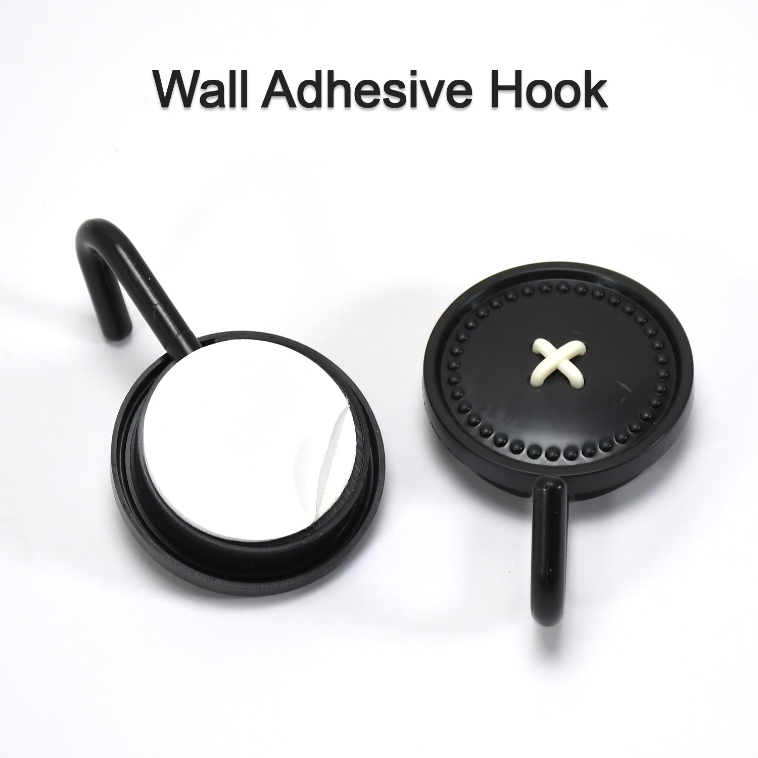 7476 Adhesive Hook Heavy Wall Hook For wall & Multi Use Hook ( 1 pc Hook) DeoDap