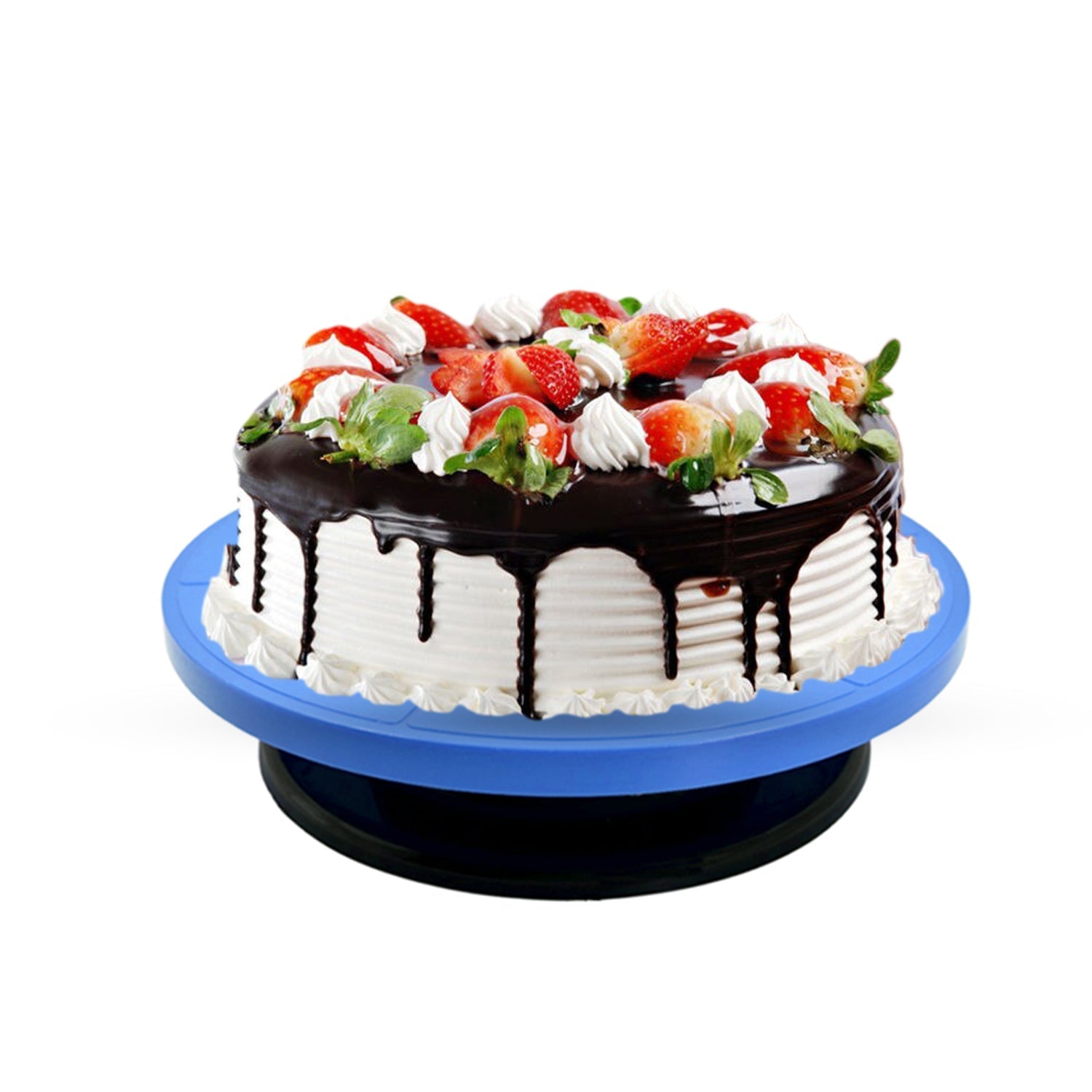 2734 Cake Stand Revolving Decorating Turntable Easy Rotate Cake Stand For Home & Birthday Party Use DeoDap