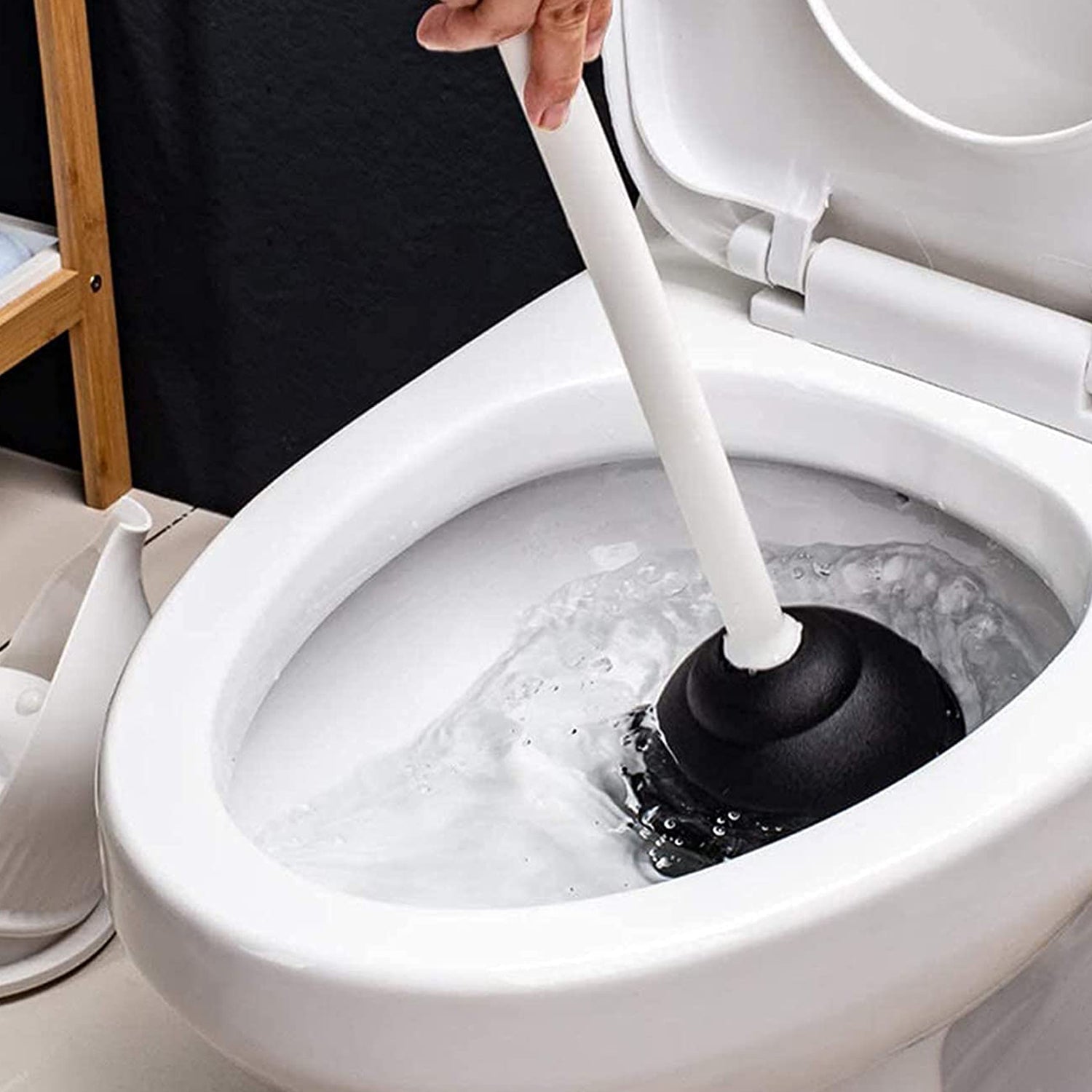 4032 Drain Unblocker Cleaner Sink Plunger Cleaning Pump For Kitchen Sink, Toilet, Bathroomoilet_plunger_pump DeoDap