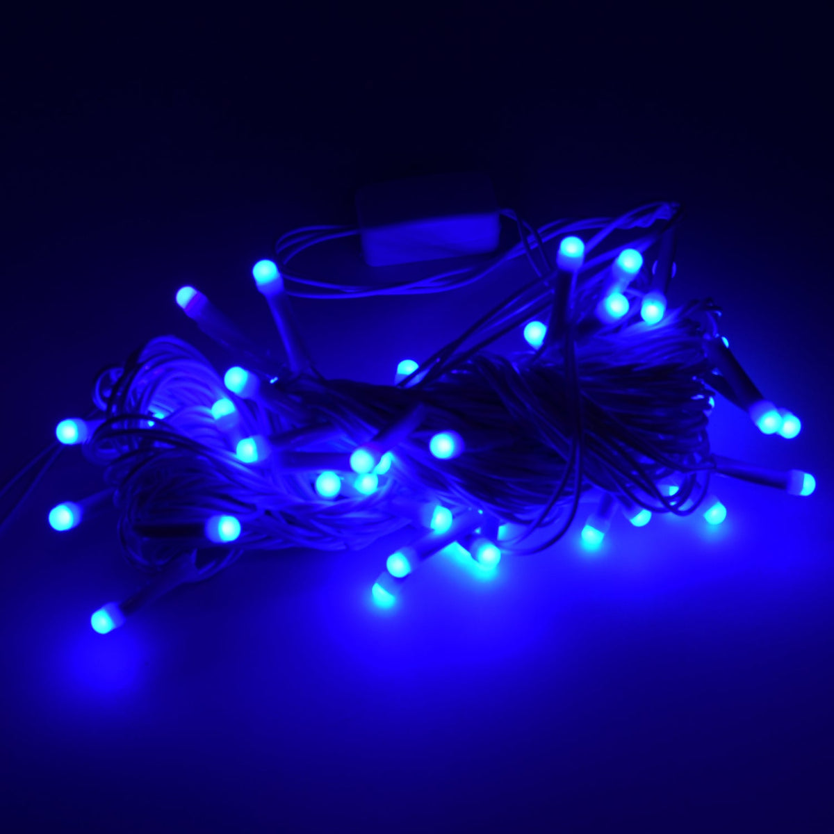 8351 9MTR HOME DECORATION DIWALI & WEDDING LED CHRISTMAS STRING LIGHT INDOOR AND OUTDOOR LIGHT ,FESTIVAL DECORATION LED STRING LIGHT, ONE COLOR LIGHT ( 9 MTR Blue Color)