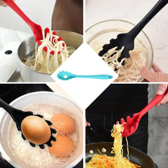 5436 Pasta Fork Cutlery Food Grade Kitchen Non Slip Heat Resistant Spaghetti Spoon Best Kitchen Appliances (29cm)