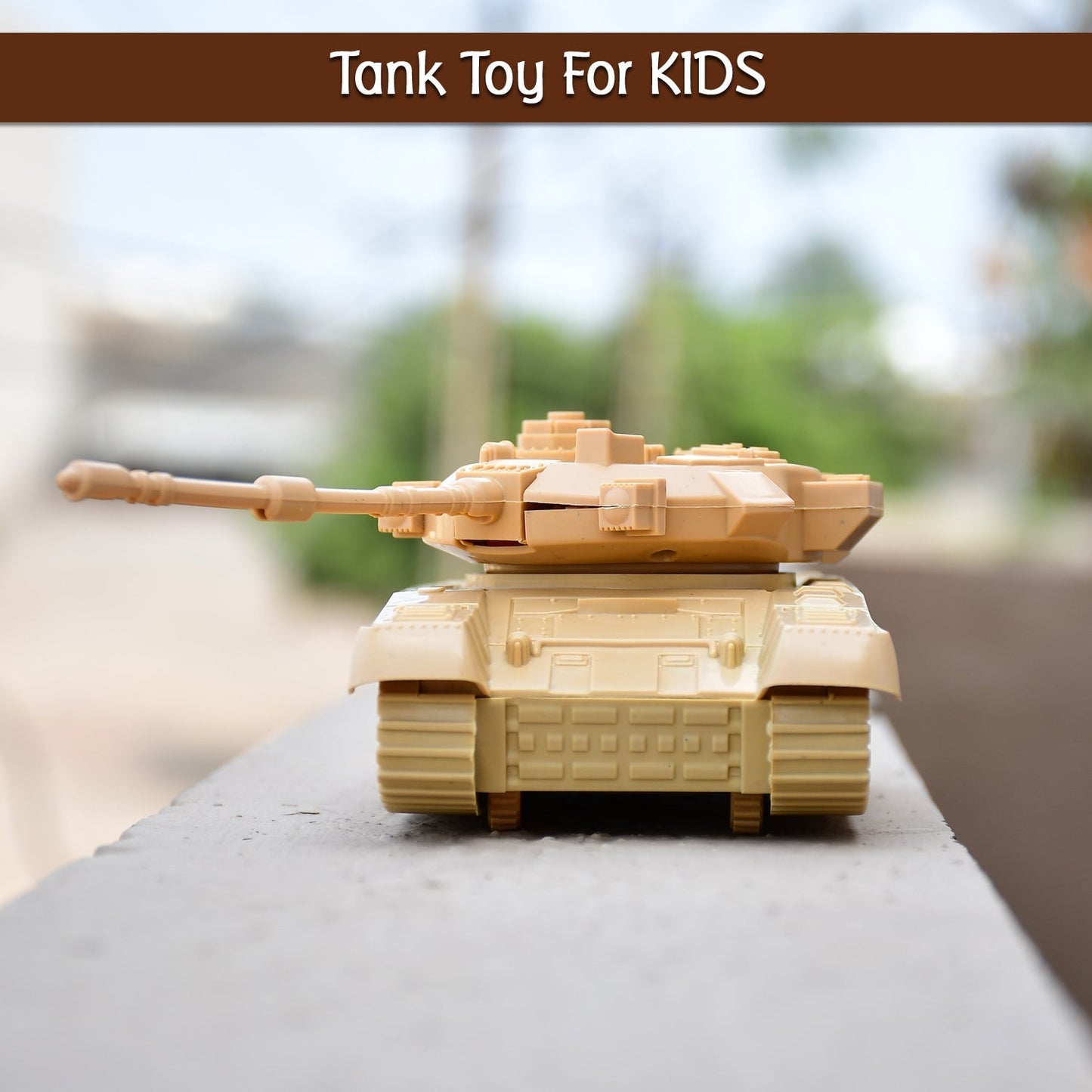 4466 Pull Back Army Tank Toy for Kids. DeoDap