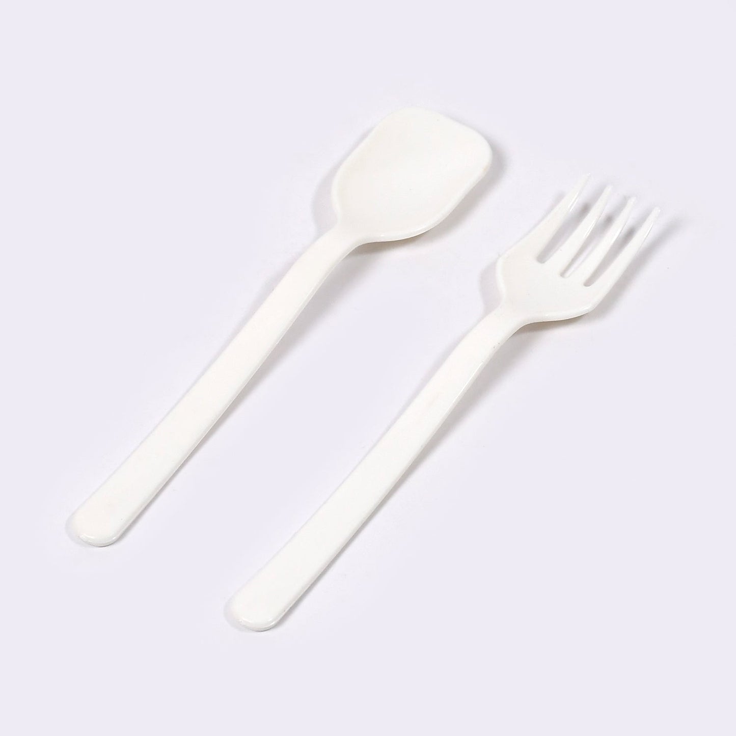 5239 Plastic Forks & spoon Cutlery-Utensils, Parties, Dinners, Catering Services, Family Gatherings ( pack of 2) DeoDap