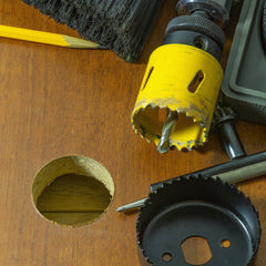 0428 A Hole Saw 11 Pc For Making Holes Over Walls For Types Of Purposes Etc. DeoDap
