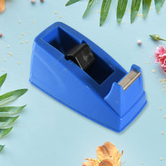 9466 Plastic Tape Dispenser Cutter for Home Office use, Tape Dispenser for Stationary, Tape Cutter Packaging Tape School Supplies (1 pc / 200 Gm)