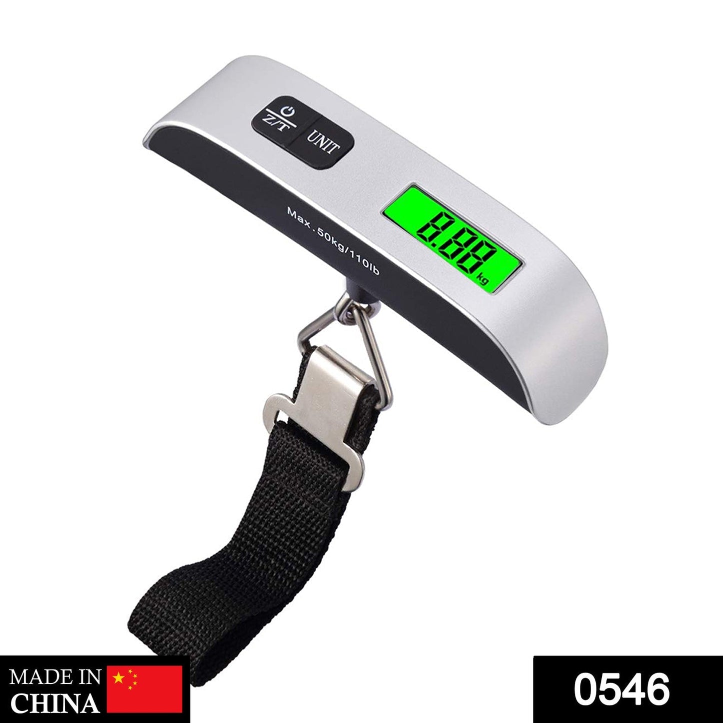 546 Portable LCD Digital Hanging Luggage Scale DeoDap
