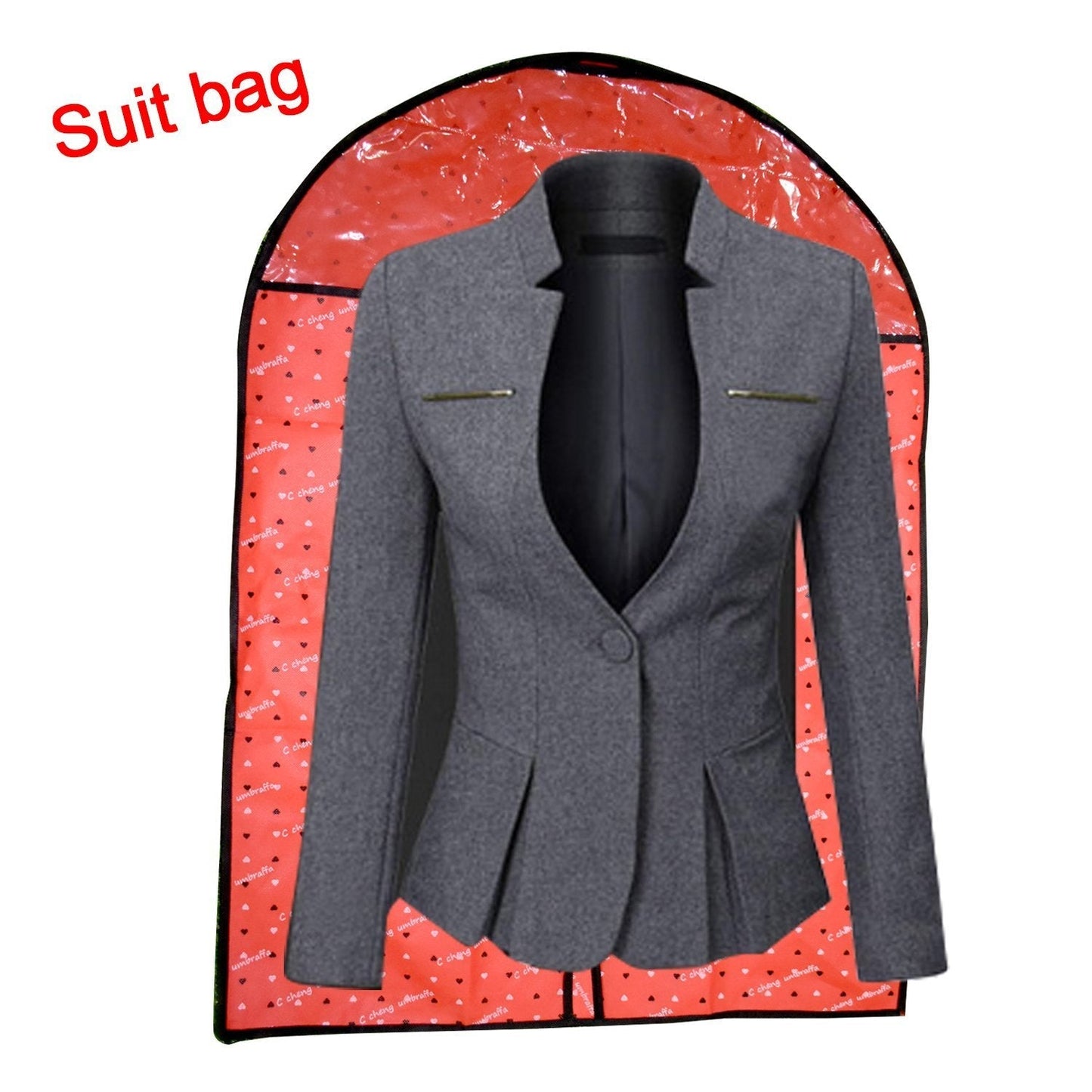 6021 Men's Coat Blazer Cover Foldover Breathable Garment Bag Suit Cover DeoDap
