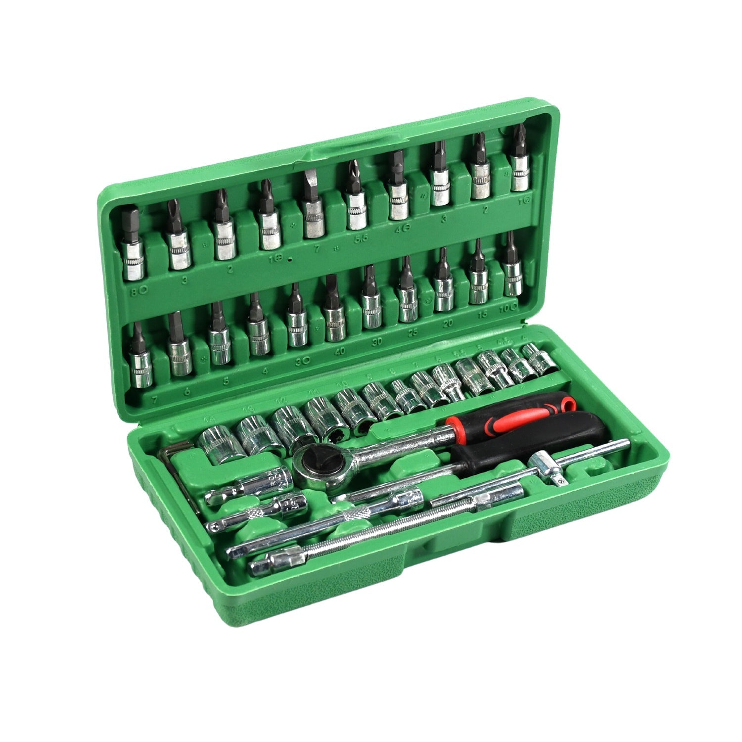 7535 Mechanic 46pc Tool Kit Set High Quality Tool Kit DeoDap