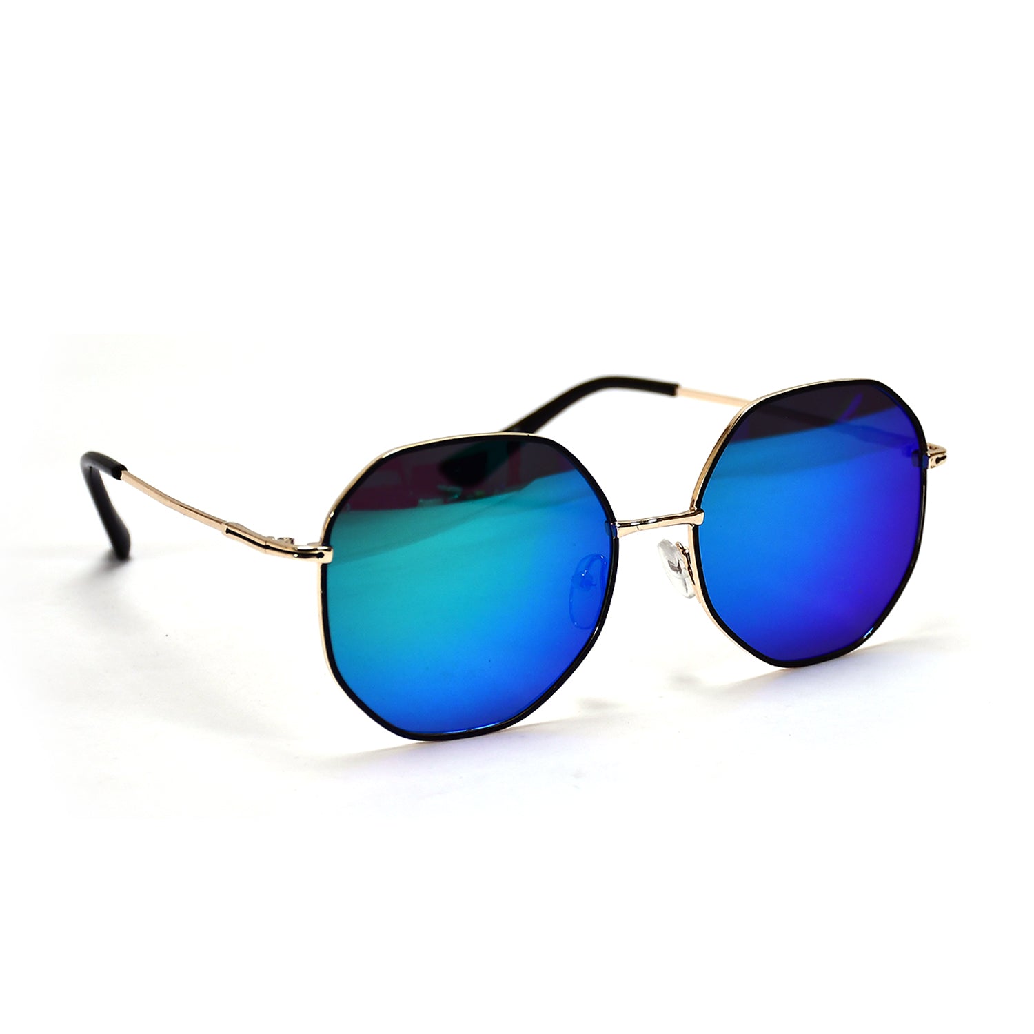 7653 UV Protection Aviator And Rectangular Unisex Sunglasses DoeDap