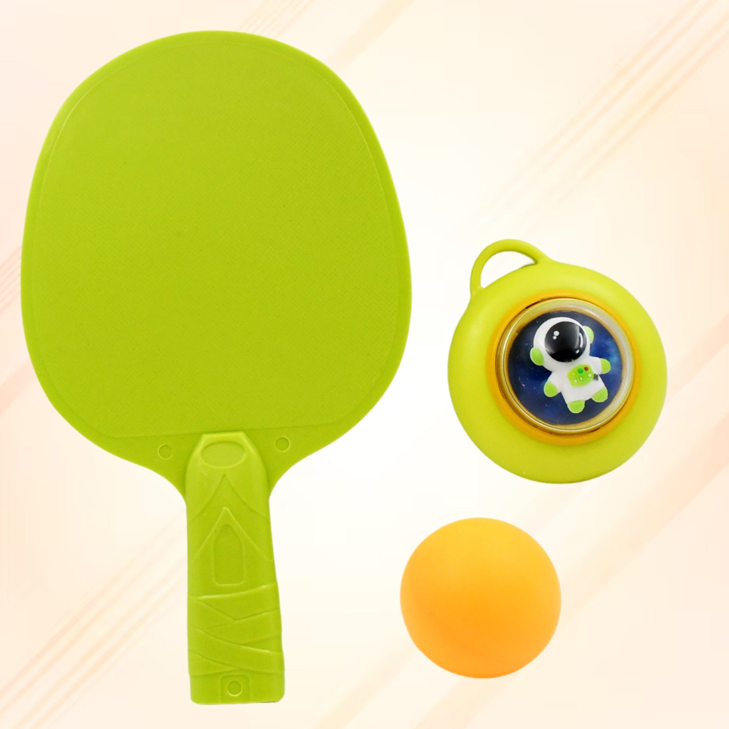17640 Portable Indoor Hanging Table Tennis with Five Ball, Table Tennis Self Training Set