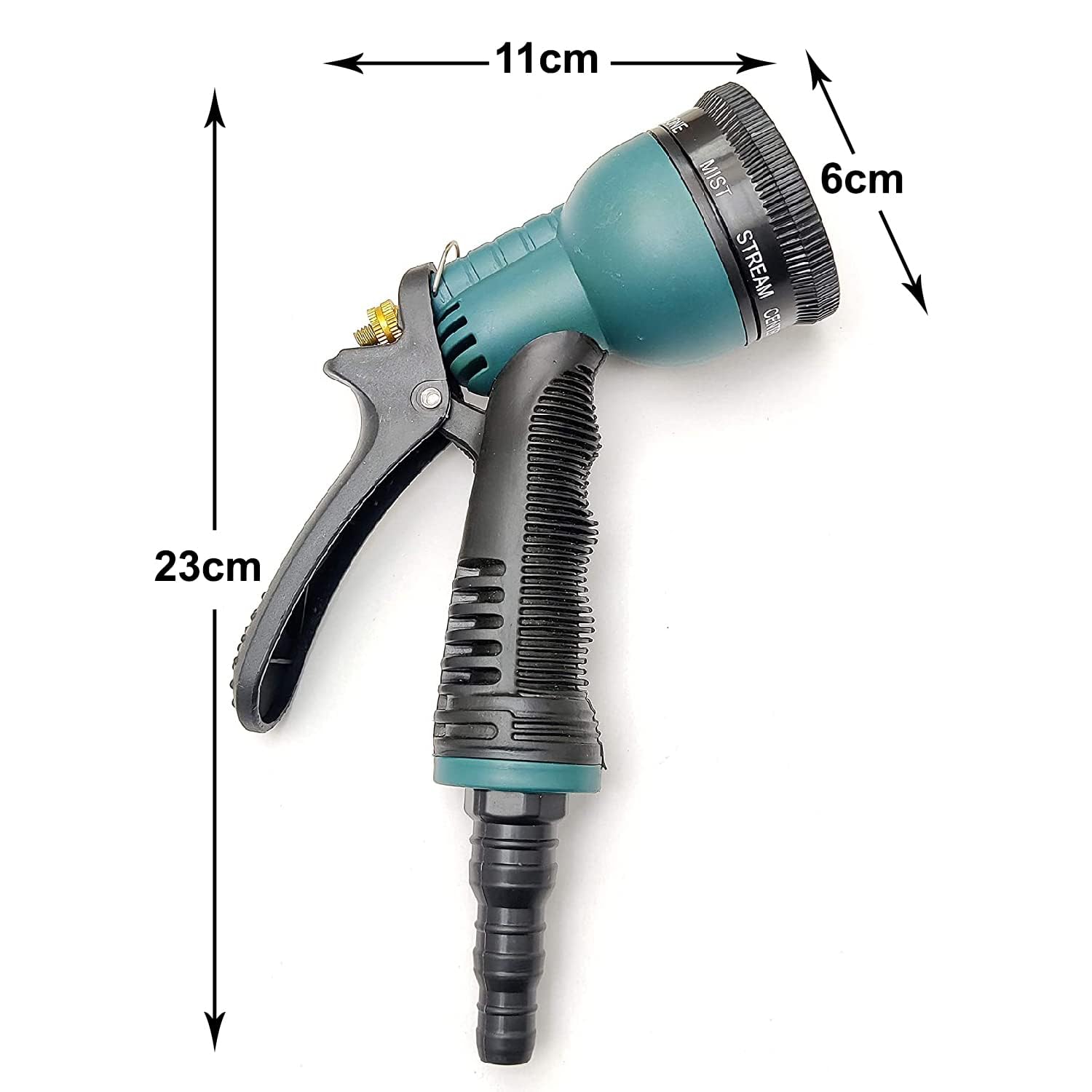 7515 Adjustable 8 Pattern Water Spray Gun Trigger High Pressure For vehicle & cleaning Garden Lawn, Grass rinse, flat, soak & washing for Car Bike Plants Pressure Washer water Nozzle DeoDap