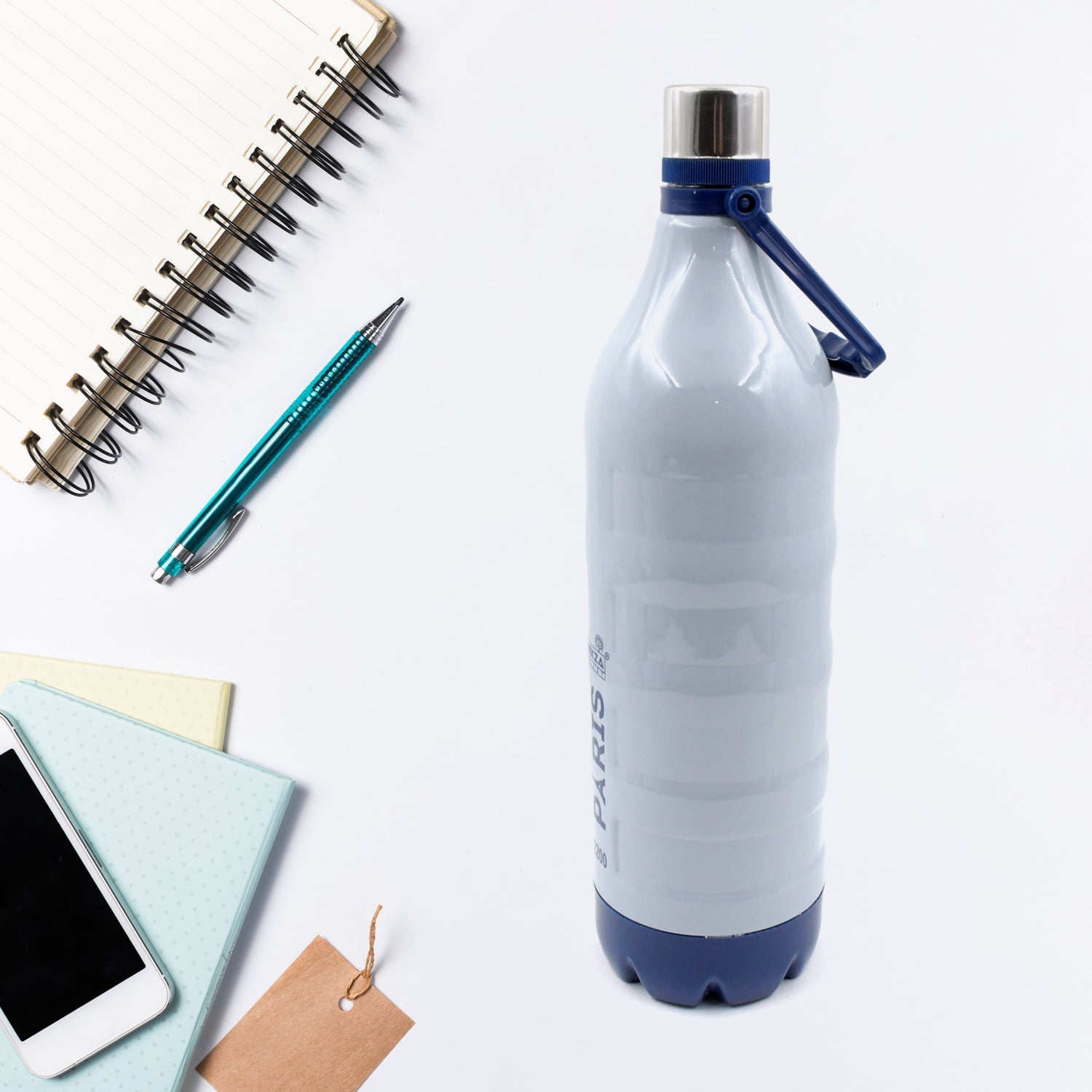 Plastic Sports Insulated Water Bottle with Handle Easy to Carry High Quality Water Bottle, BPA-Free & Leak-Proof! for Kids' School, For Fridge, Office, Sports, School, Gym, Yoga (1 Pc, 1500ML, 2200ML)