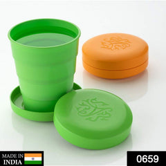 0659 Portable Travelling Cup/Tumbler With Lid DeoDap