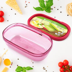 5553 Butter Container, PP Butter Storage Box Easy to Take Portable Large Capacity for Kitchen for Home for Cheese for Butter (120 ML)