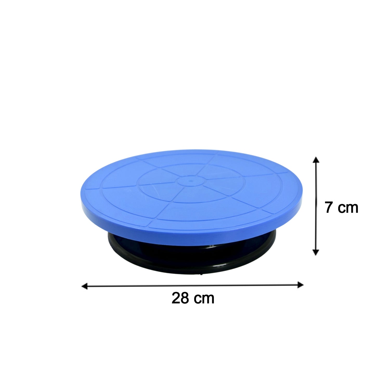 2099B Rotate Round Cake Stand For Birthday party Use DeoDap