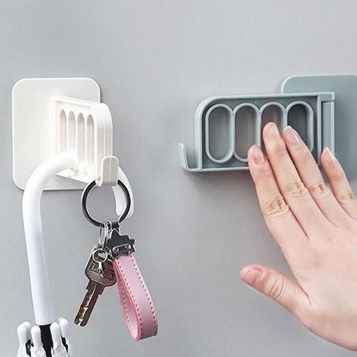 4859 Single Door Hook for Bathroom Kitchen Bedroom Cubicle DeoDap