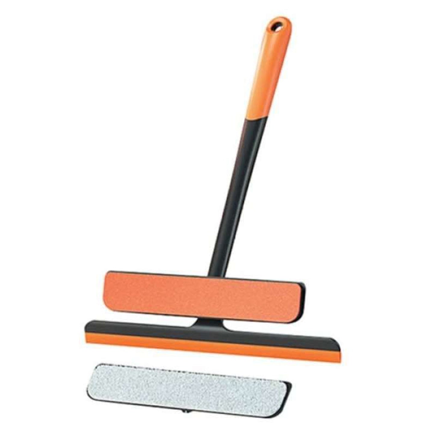 6087 3 in 1 Glass Wiper used in all kinds of household and official places for cleaning and wiping of floors, glasses and dust etc. DeoDap