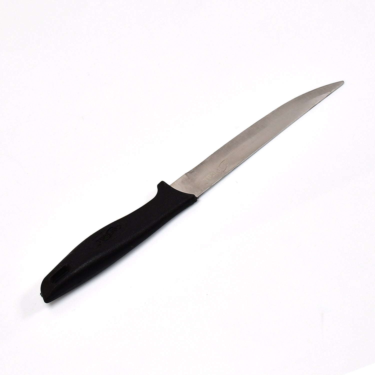 2387 Stainless Steel knife and Kitchen Knife with Black Grip Handle (23.5 Cm ) DeoDap