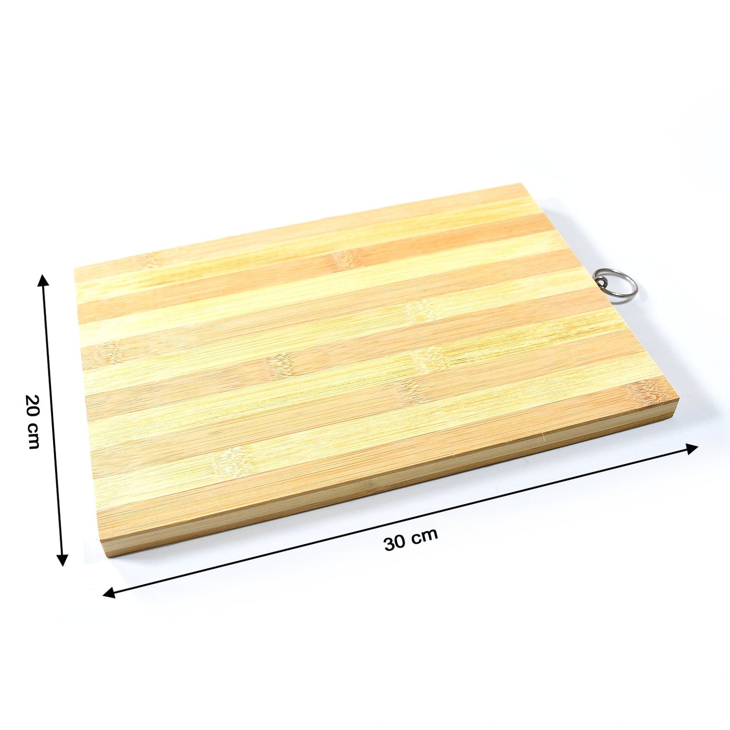 2193 Natural Wood Chopping Cutting Board for Kitchen Vegetables, Fruits & Cheese, BPA Free. DeoDap