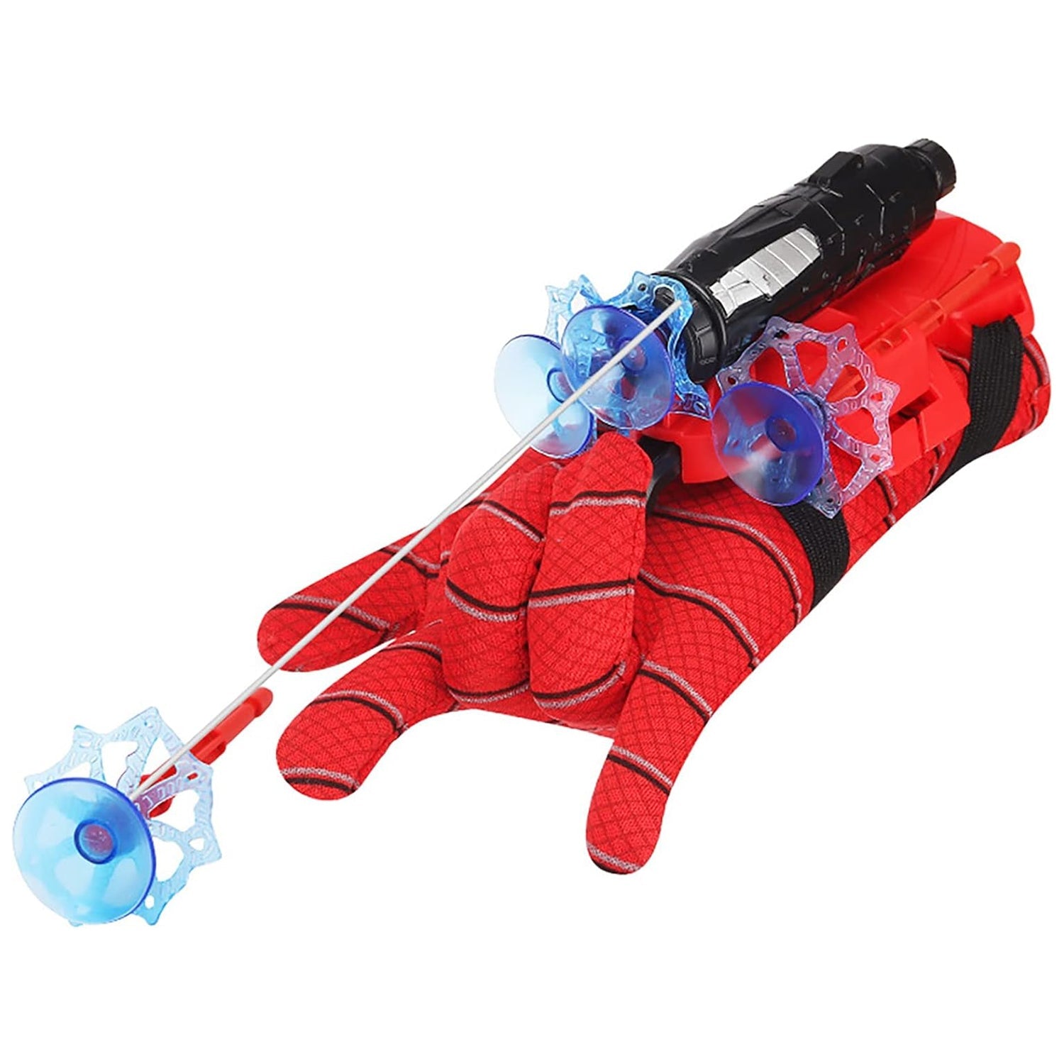 17601 Web Shooter Toy for Kids Fans, Launcher Wrist Gloves Toys For Kids, Boys Superhero Gloves Role-Play Toy Cosplay, Sticky Wall Soft Bomb Funny Children's Educational Toys