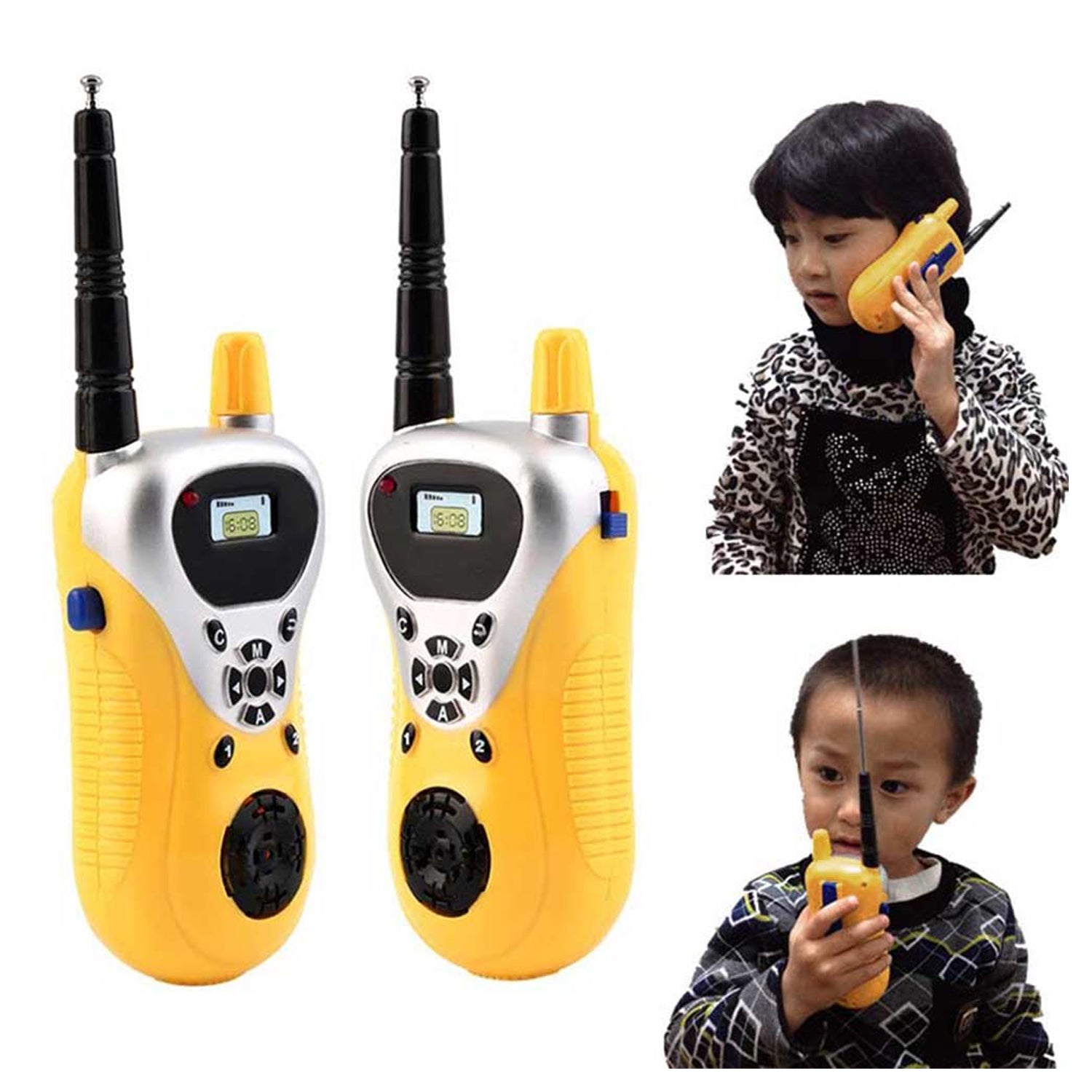 4481 Walkie Talkie Toys for Kids 2 Way Radio Toy for 3-12 Year Old Boys Girls, Up to 80 Meter Outdoor Range DeoDap
