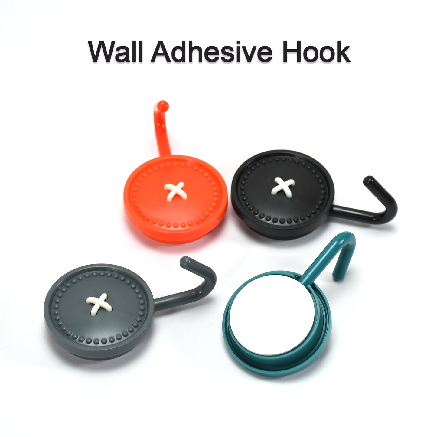 7475 Big Hook Adhesive hooks for wall Heavy Big  Hook For Home , Bathroom & All Type Wall Use Hook DeoDap