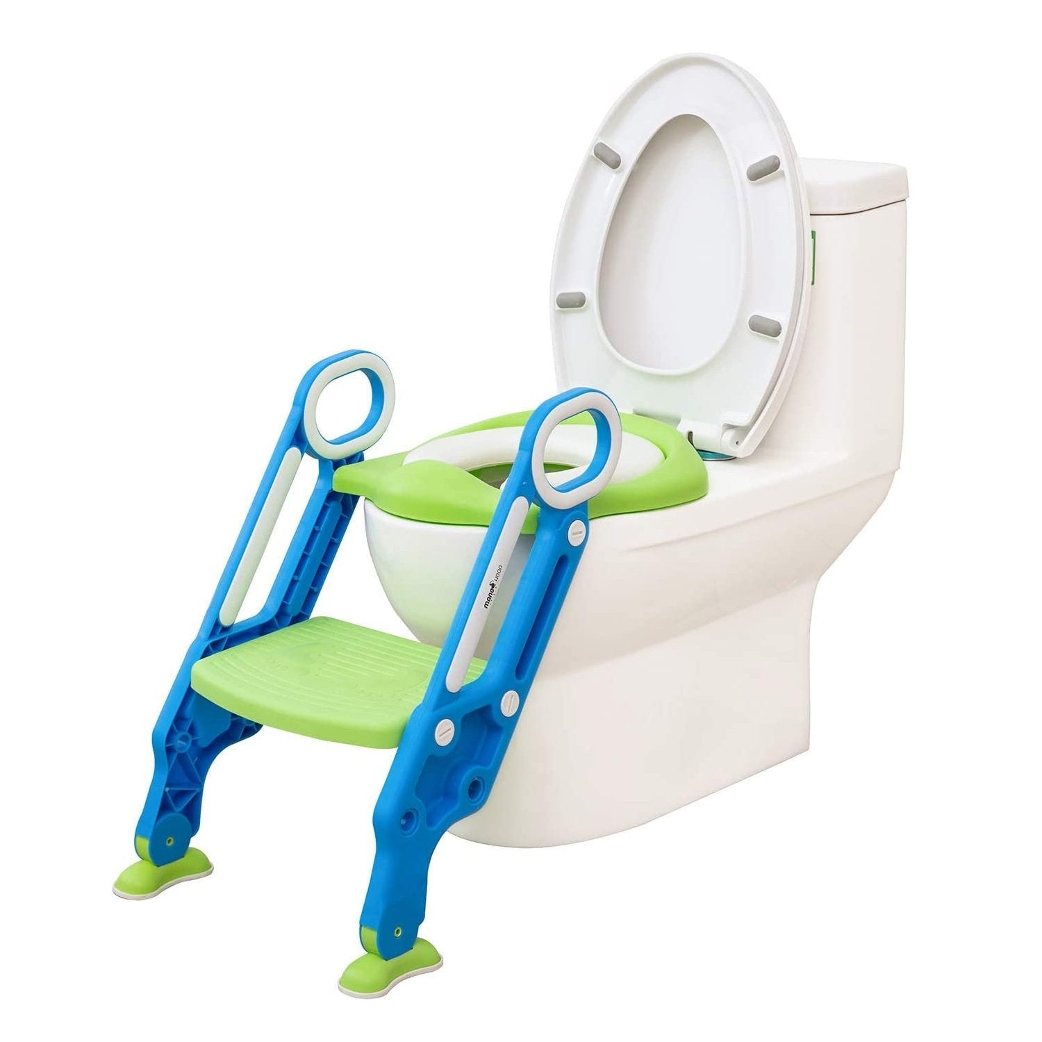 1483 2 in 1 Training Foldable Ladder Potty Toilet Seat for Kids DeoDap