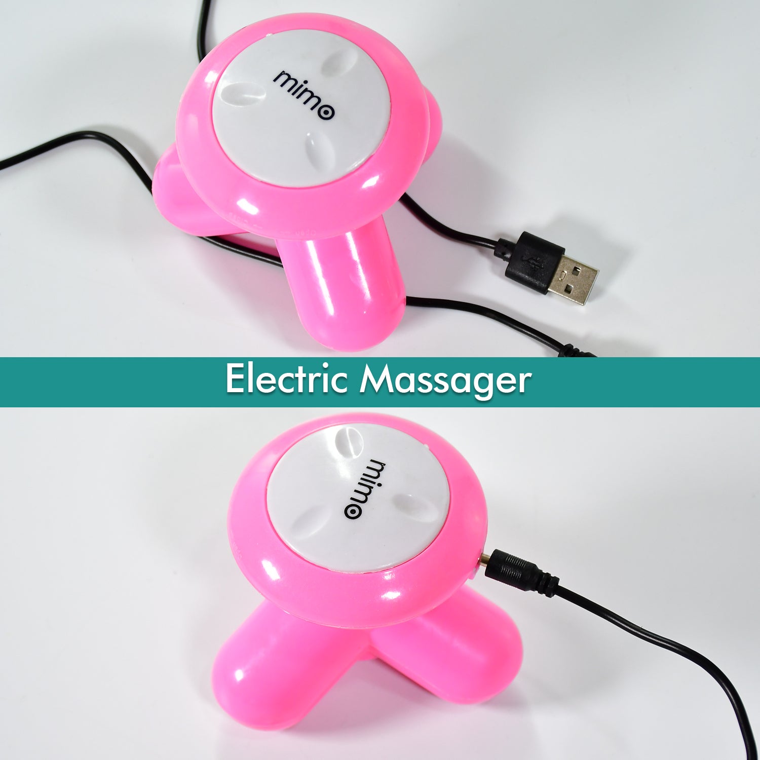 0367A Electric Mini Vibration Full Body Massager (Multicolor) Mimo massager DeoDap