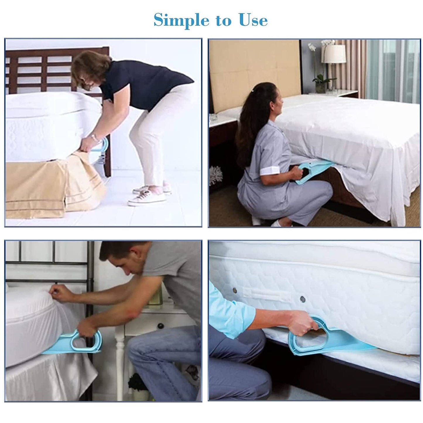 9013 Mattress Lifter Bed Making Aid, Change The Sheets Instantly helping Tool ( 1 pc ) DeoDap