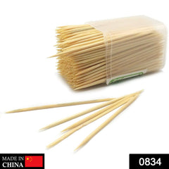 0834 Wooden Toothpicks with Dispenser Box DeoDap