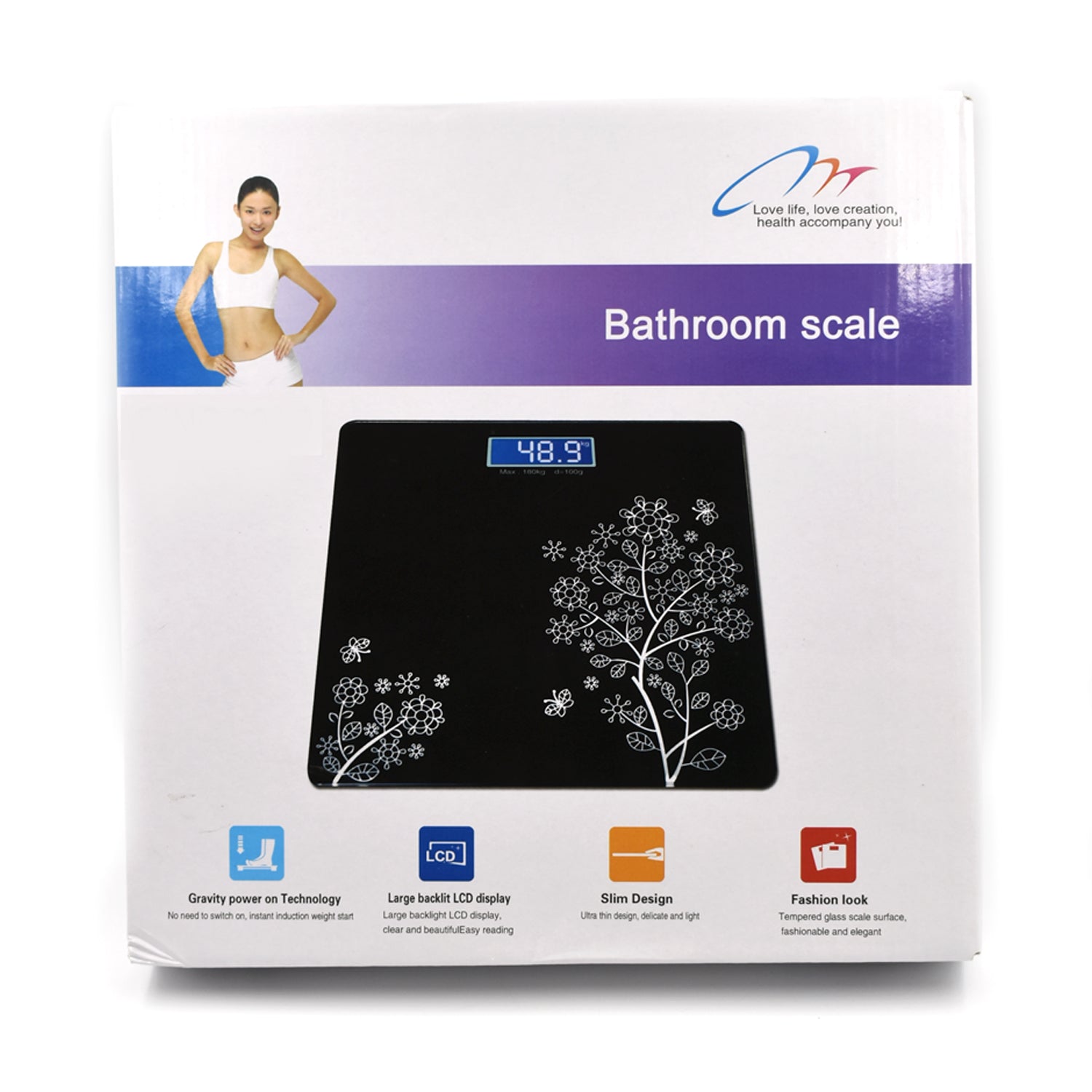 6122 Premium Bathroom Scale used for bathroom purposes in various sectors. DeoDap