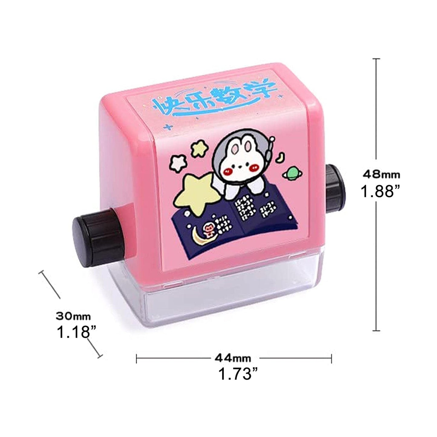 4045 Roller Digital Teaching Stamp, Addition and Subtraction Roller Stamp DeoDap