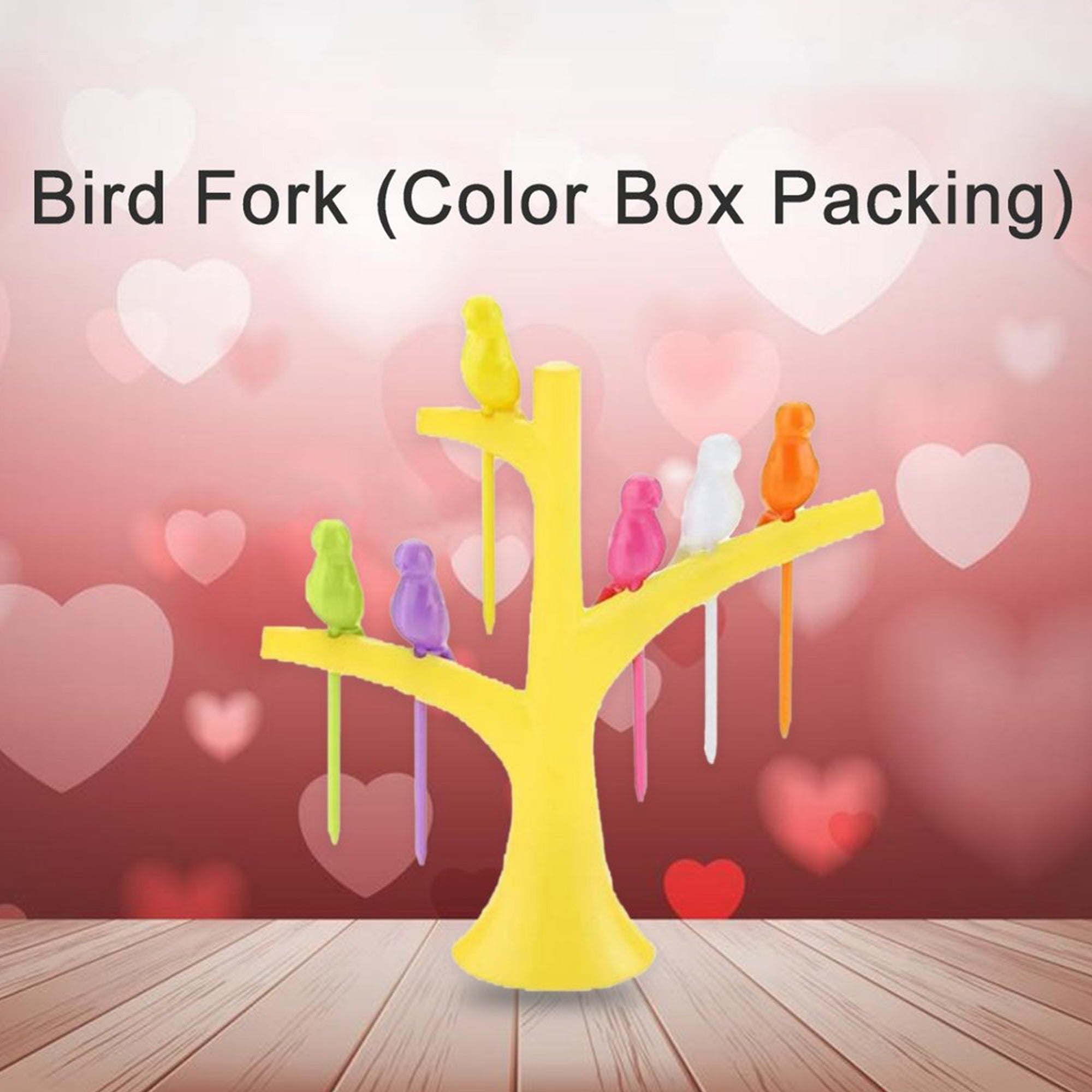 056 Bird Fork (Color Box Packing) DeoDap