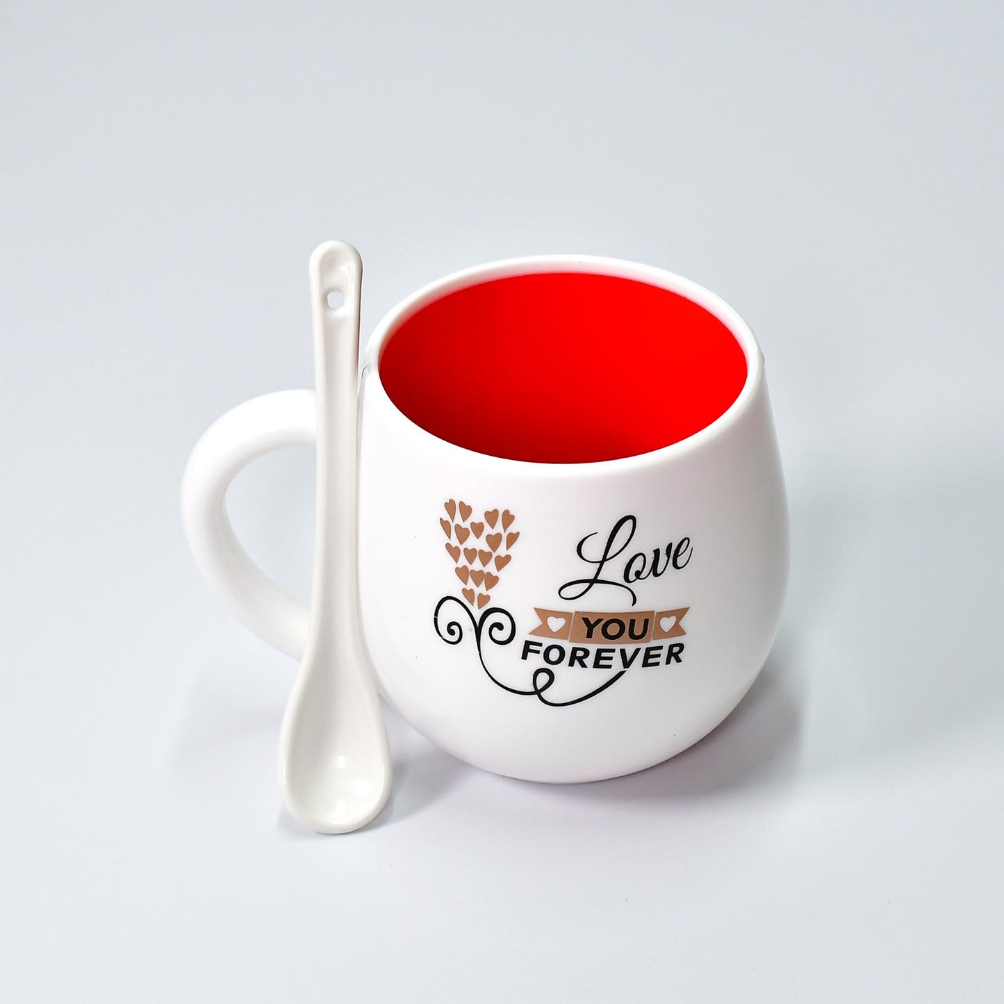 4975 Multi design coffee Mug With Spoon and box packing. Ceramic Mugs to Gift your Best Friend Tea Mugs Coffee Mugs Microwave Safe. DeoDap