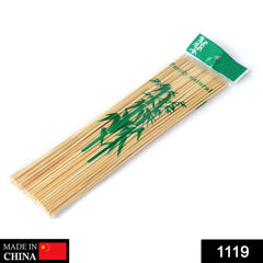 1119 Bamboo Wood Skewer BBQ Sticks DeoDap