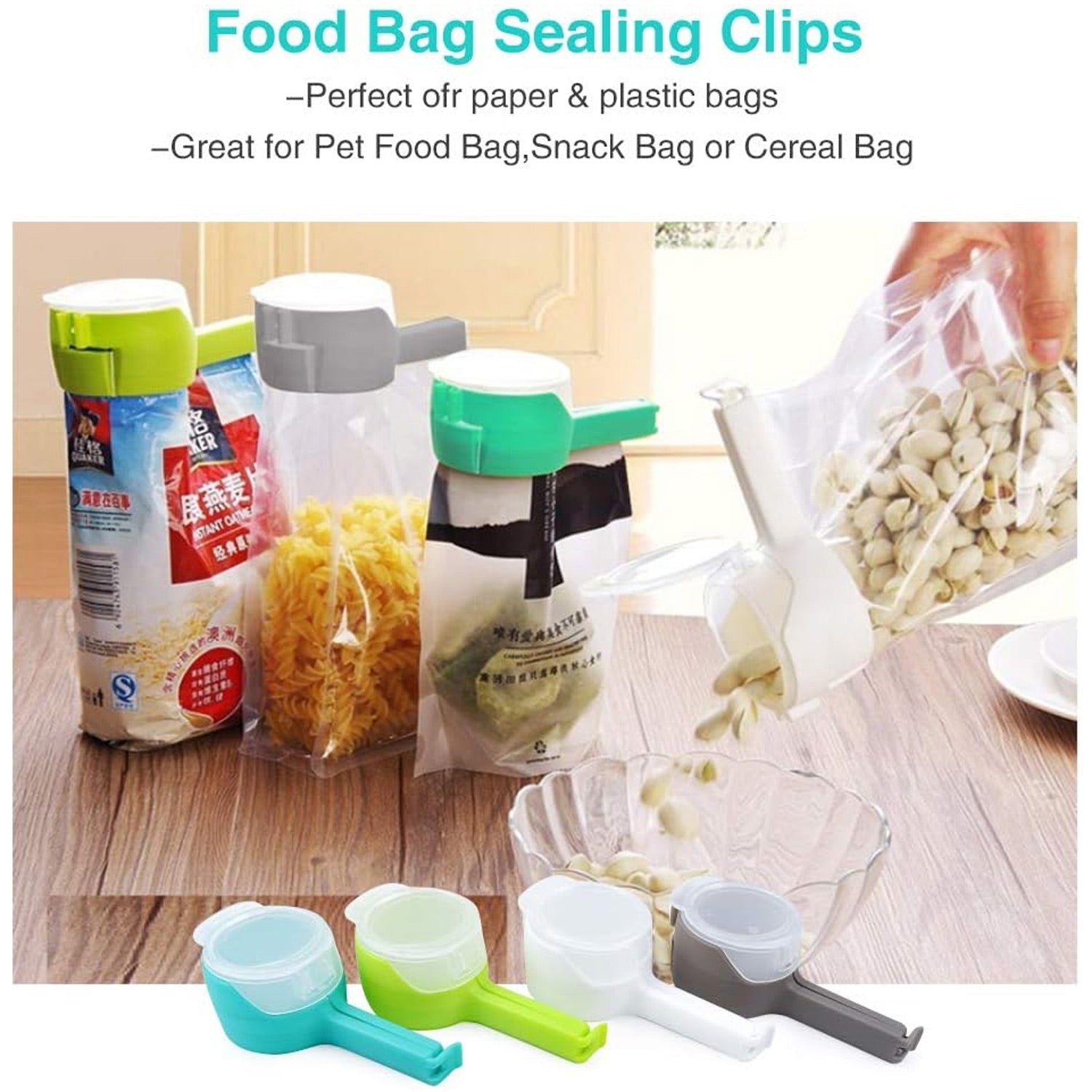2498l Portable Seal Pour Food Storage Bag (loose) DeoDap