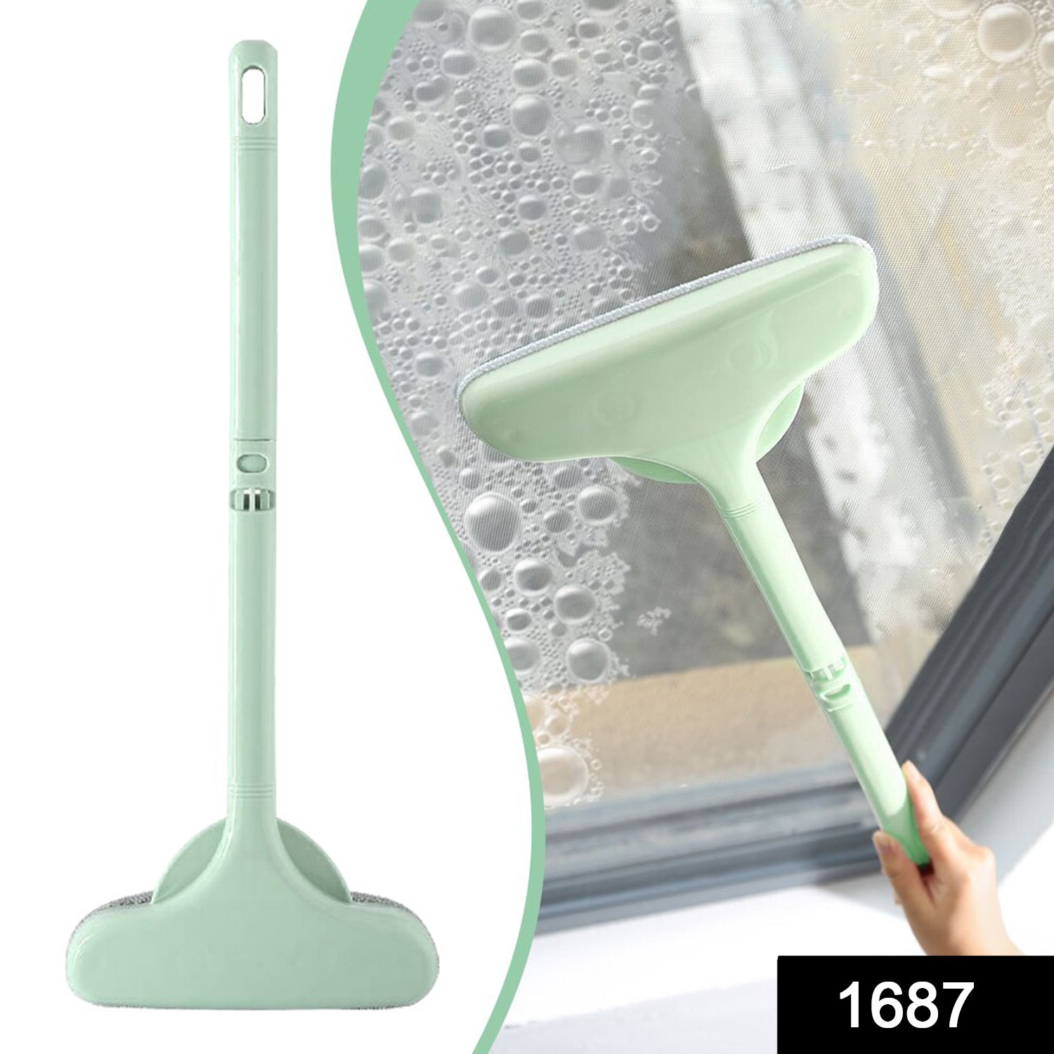 1687 Window Cleaner Glazed Glass Cleaner Wiper DeoDap