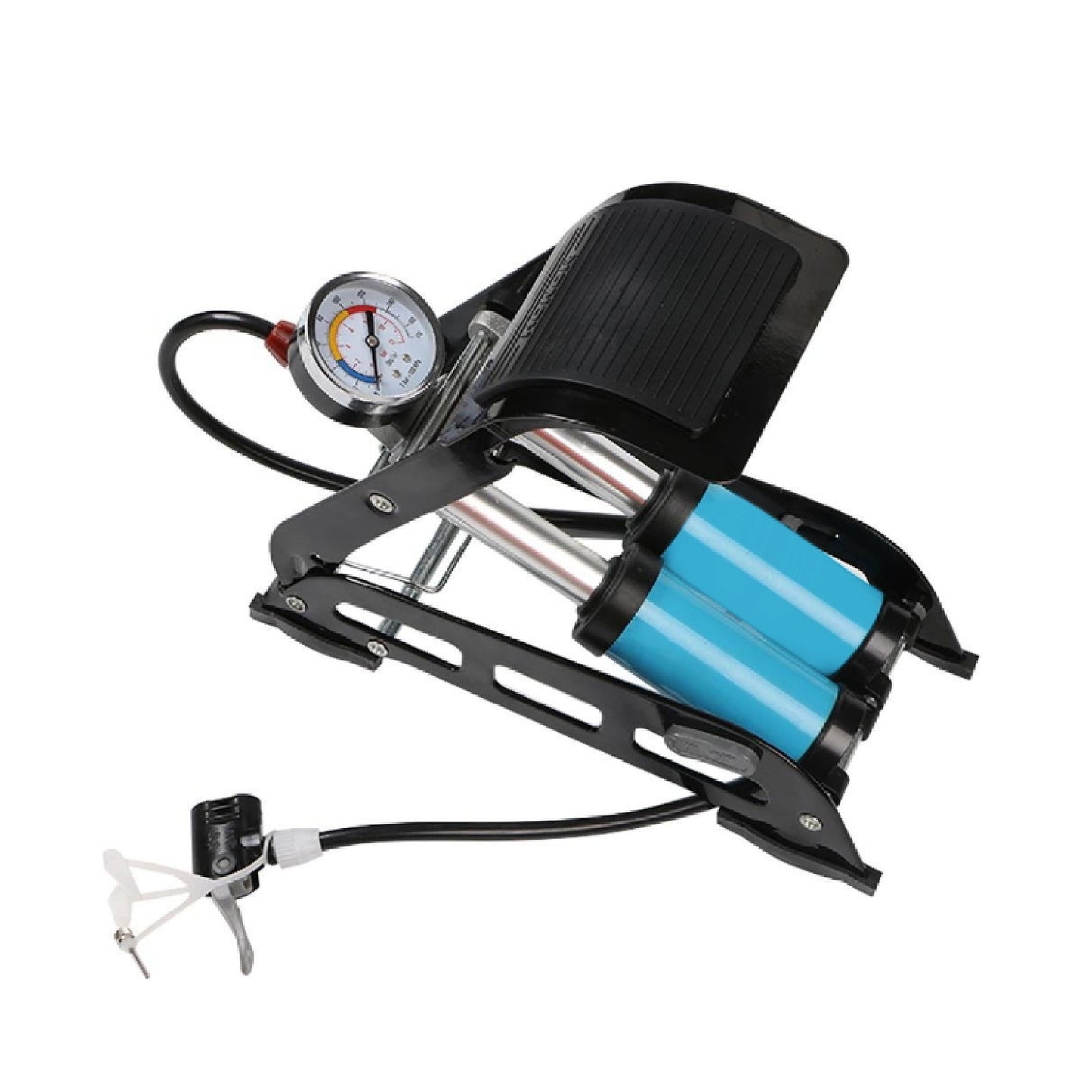1691 Portable High Pressure Foot Air Pump Compressor for Car and Bike DeoDap
