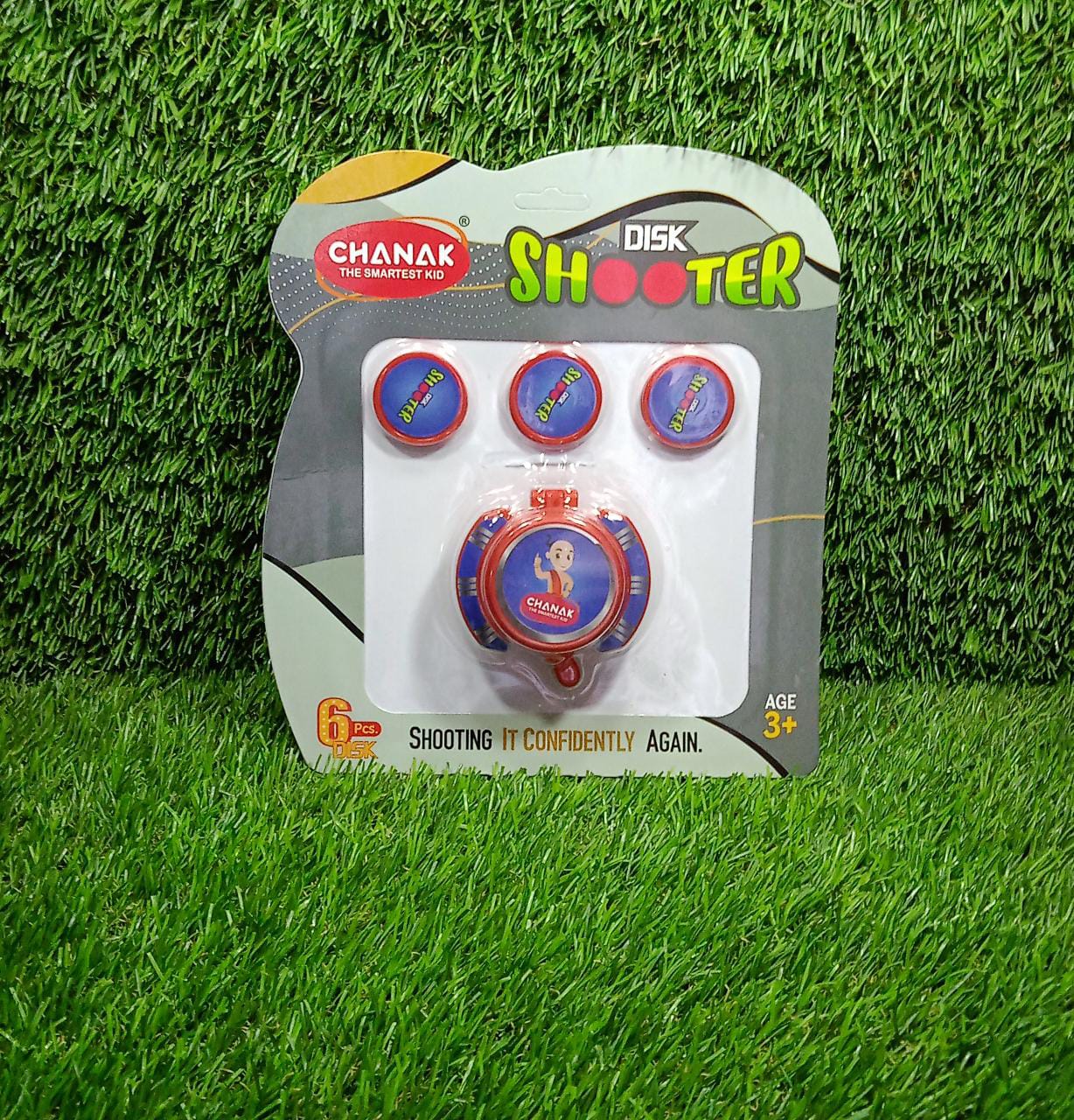 1968 EXCITING HAND DISK SHOOTER TOYS GAME SET FOR KIDS. AMAZING FLYING DISC GAME. INDOOR & OUTDOOR DeoDap