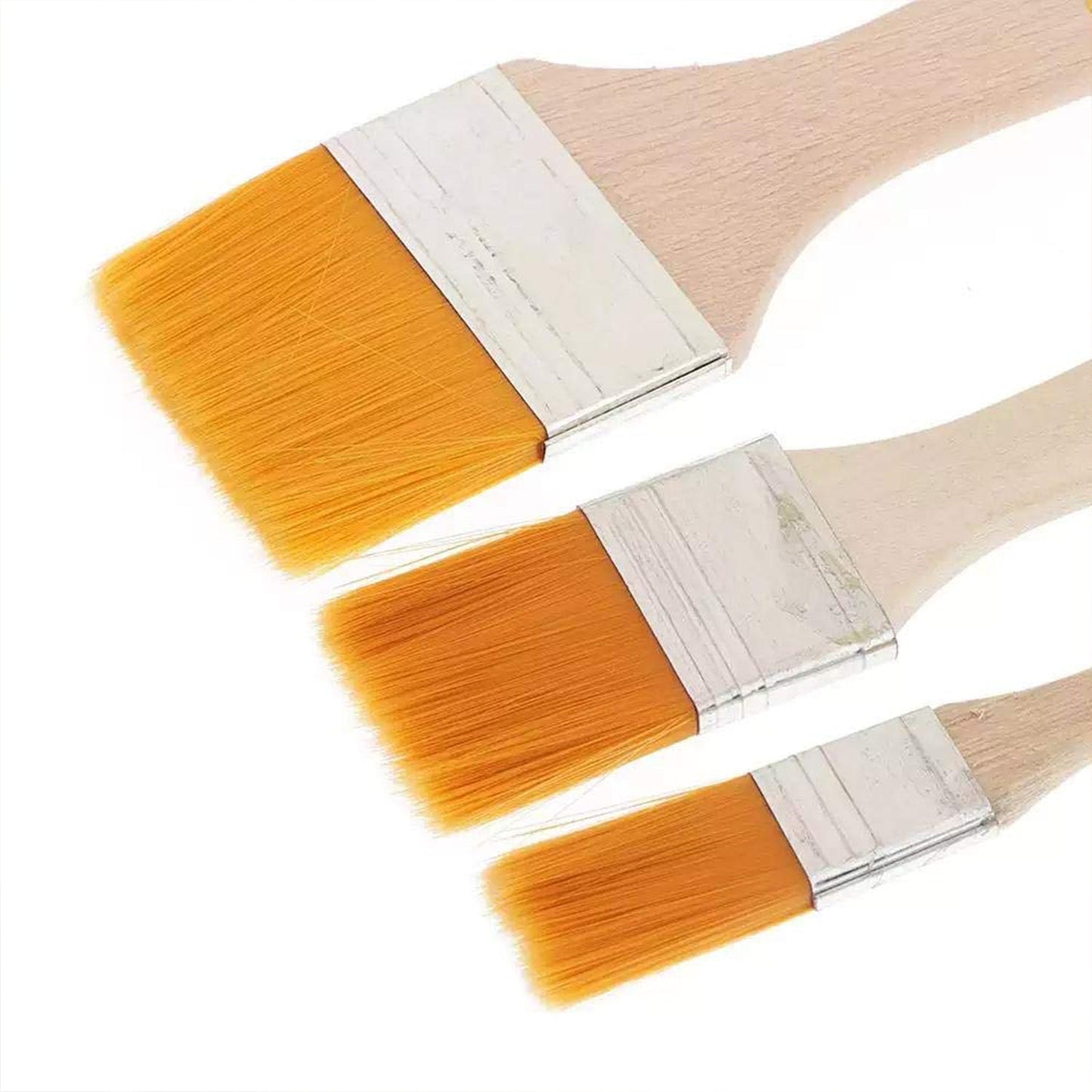 4675 Artistic Flat Painting Brush - Set of 6 DeoDap